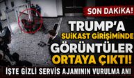 Trump’a Suikast Girişiminde Görüntüler Ortaya Çıktı! İşte Gizli Servis Ajanının Vurulma Anı