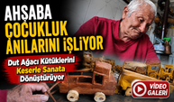 Rize’de Kütükten Oyuncağa Uzanan Hobi: Şaban Akçay Ahşaba Çocukluk Anılarını İşliyor