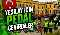Trabzon’da Yeşilay İçin Pedallar Döndü: Sağlıklı Yaşam Mesajı Verildi