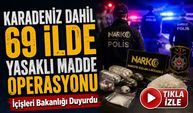 69 İllik Dev Operasyonda 1005 Gözaltı! Trabzon’da narkotik ablukası
