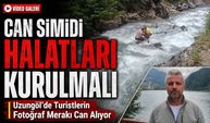 Uzungöl’de Turistlerin Fotoğraf Merakı Can Alıyor; “Can simidi halatları kurulmalı”