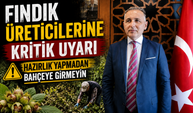Fındık Üreticilerine Hasat Uyarısı: Hazırlık Yapmadan Bahçeye Girmeyin