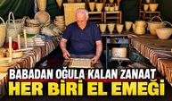 Babasından Öğrendiği Mesleği Yaşatıyor. Bir Sepet İçin Bir Gün Uğraşıyor