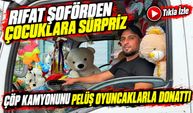 “Abi kokuyor” diye kaçıyorlardı, şimdi yolunu gözlüyorlar: Rıfat şoförden çocuklara sürpriz