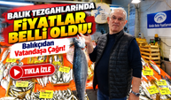 Balık Tezgahlarında Fiyatlar Belli Oldu!; Balıkçıdan Vatandaşa Çağrı!