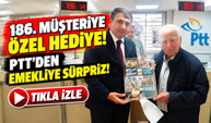 Trabzon’da Ptt’nin 186. Yılında Bir Müşteriye Sürpriz!