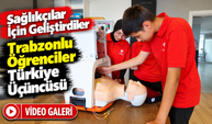 Trabzonlu Lise Öğrencilerinden Sağlıkçılara Destek Olacak Cihaz