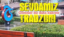 Trabzon Büyükşehir Belediyesi Şehri Çiçek Gibi Süslüyor!