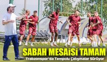 Trabzonspor’un Erzurum Kampında İkinci Gün Antrenmanı Tamamlandı; İşte Eksik Ve Sakatlar...
