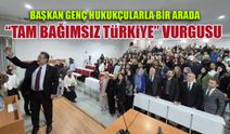 Başkan Genç Hukukçularla Bir Arada! Tam Bağımsız Türkiye Vurgusu
