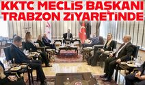 KKTC Cumhuriyet Meclisi Başkanı Öztürkler Trabzon’da Resmi Ziyaretlerde Bulundu