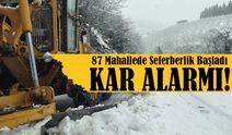 KAR ALARMI! Ortahisar’da 87 Mahallede Seferberlik Başladı