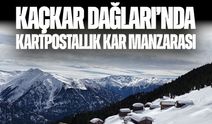 Kaçkar Dağları’nda Kartpostallık Kar Manzarası