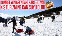 Kümbet Yaylası’ndaki Kar Festivali Kış Turizmine Can Suyu Oldu
