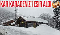 Karadeniz’de Kar Etkisini Gösterdi Rize ve Ordu’da Kış Geri Döndü