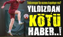 Trabzonspor'u Sakatlık Şoku Sardı; Genç Transfer Bu Sezonu Kapatıyor mu?