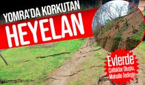 Yomra’da Peş Peşe Felaket: Heyelan Evleri Çatlattı, İstinat Duvarı Çöktü!