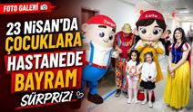 23 Nisan’da çocuklara özel etkinlik hastanede yüzleri güldürdü