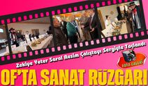 Of’ta Sanat Rüzgârı: Zekiye Yeter Saral Resim Çalıştayı Sergiyle Taçlandı