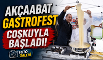 Akçaabat GastroFest Coşkuyla Başladı! Karadeniz Lezzetleri Sahneye Çıktı