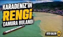 Karadeniz’in Rengi Değişti: Giresun Sahilinde Şaşırtan Görüntü