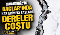 Soğanlı Dağları’ndan Gelen Kar Suları Bayburt’un Arazilerini Canlandırdı