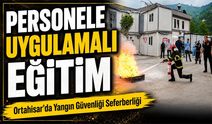 Ortahisar Belediyesi’nde Yangın Alarmı Değil Eğitim Vardı: Personel Tatbikatta Ter Döktü