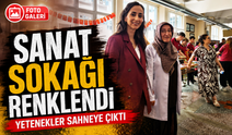 Şehit Ünal Bıçakçı Lisesi’nde Kulüpler Sanat Sokağı’nda Buluştu