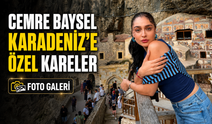 Kalbimin Rotası Karadeniz’in Başrolü Cemre Baysel'den Karadeniz’e Özel Kareler