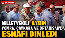 İYİ Parti Trabzon Milletvekili Yavuz Aydın, Yomra, Çaykara ve Ortahisar’da Vatandaşlarla Bir Araya Geldi