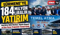 Sürmene’de Çifte Yatırımın Temeli Atıldı: Bilim Merkezi, Otopark ve Pazar Yeri Geliyor