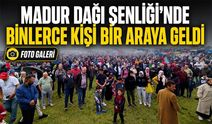 Madur Dağı Şenliği’nde Binlerce Kişi Bir Araya Geldi; Başkan Genç Madur Dağı’ndan Seslendi