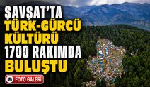 1700 Rakımlı Yaylada Türk-Gürcü Kültürü Buluştu: Horon Halkaları Kuruldu