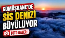 Gümüşhane’de Sis Denizi Büyülüyor: Doğaseverlerin Yeni Rotası