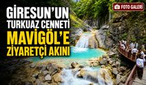 Giresun’un Turkuaz Cenneti Mavigöl’e Ziyaretçi Akını