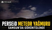 Samsun Semalarında Meteor Yağmuru: İşte O Görüntüler