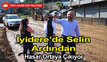 Rize İyidere’de sağanak sonrası hasar bilançosu ortaya çıkıyor