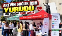 Artvin’de Halk Sağlığı İçin Farkındalık Yürüyüşü Düzenlendi