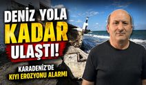 Samsun’da Kıyı Erozyonu Alarmı: Deniz Yola Kadar Ulaştı