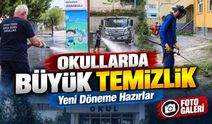 Ortahisar'da Yeni Eğitim Yılı Öncesi Okullarda Büyük Temizlik Başladı