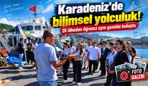 Karadeniz’de bilimsel yolculuk: 20 ülkeden öğrenci aynı gemide buluştu