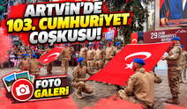 Artvin'de 29 Ekim Heyecanı! Cumhuriyet'in 103. Yılında Anlamlı Tören