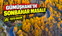 Gümüşhane'de Sonbahar Masalı! Örümcek Ormanları ve İmera Manastırı Renk Cümbüşüne Büründü