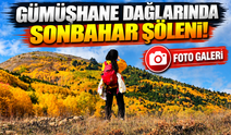 Gümüşhane'de Doğa Renk Değiştirdi! Dağların Arasında Unutulmaz Sonbahar Yolculuğu