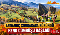 Ardanuç Sonbahar Renkleriyle Sosyal Medyada Tanıtıldı