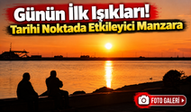 Samsun’da Gün Doğumu Görsel Şölen Oluşturdu