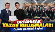 Ortahisar Yazar Buluşmaları Coşkulu Bir Açılışla Başladı