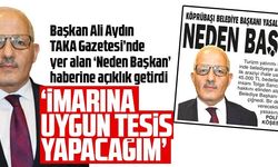 ‘İMARINA UYGUN TESİS YAPACAĞIM’