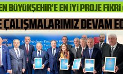 TBB’DEN BÜYÜKŞEHİR’E EN İYİ PROJE FİKRİ ÖDÜLÜ