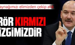 TERÖR KIRMIZI ÇİZGİMİZDİR